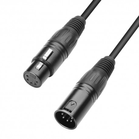 Adam Hall Cables K3 DGH 0600 DMX Kabel XLR male 5 Pol auf XLR female 5 Pol 6 m