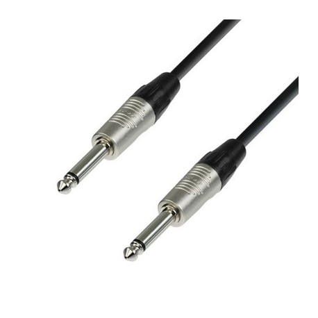 Adam Hall Cables Instrumentenkabel REAN 1,5 m 6,3 mm Mono Klinke - 6,3 mm Mono Klinke